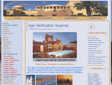Tablet Screenshot of hotelsmaroc.org